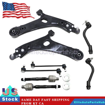 Kit de brazos de control inferiores de 8 piezas para Hyundai Tucson 2010-13 para Kia Sportage 2011-13 Foto 1 de 4