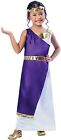 Amscan Child Roman Girl Age 3-4 years Fancy Dress Party Costume Girls Romans