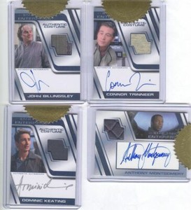 2019 Star Trek Enterprise Archives Series 2 H&V - 4 Autograph Costume Card Set!