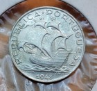 1948 (Unc) Portugal  5 Escudos -  World  Ship Coin