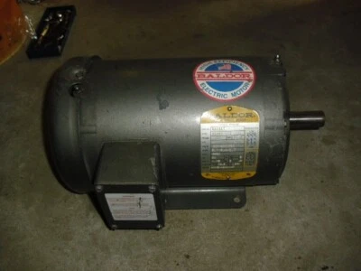 Baldor M3555T Electric Motor Three Phase 2HP 208-230/460V 3450RPM 60Hz 145T - Image 1 of 4