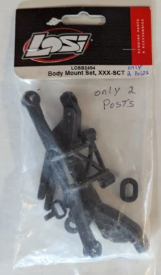 LOSB2454	Losi XXX-SCT Body Mount Set - Only has 2 Post- Should be 4 - Image 1 of 3