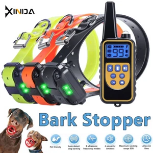 Training Remote control obedience pet dog anti bark 800M electric shock E-collar - Picture 1 of 21