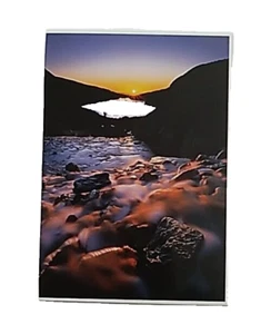 Postcard Colorado above Isabelle Lake at sunrise - Picture 1 of 2
