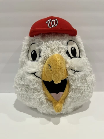 Washington Nationals Nogginz Screech Plush Doll Head Stuffed Mascot MLB Cover