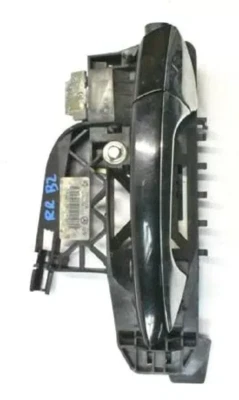 07-13 Mercedes W221 S550 S400 maçaneta externa traseira direita do lado do passageiro fabricante de equipamento original - Imagem 1 de 4