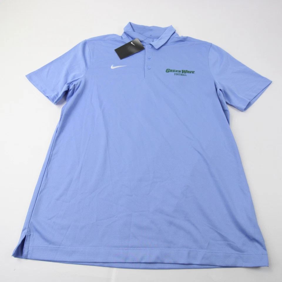 Tulane Green Wave Nike Dri-Fit Polo Men's Light Blue New - Image 1 of 1