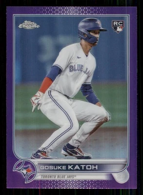 2022 Topps Chrome Update Purple Refractors #USC42 Gosuke Katoh - Image 1 of 2