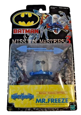 Batman Mission Masters 3 Virus Attack Mr.Freeze Misson: 9977GC Hasbro Sellado Foto 1 de 4