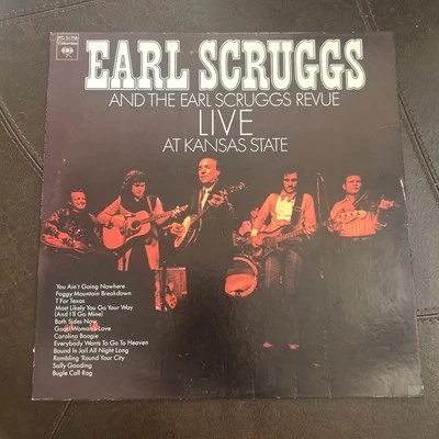 Винтажная запись EARL SCRUGGS Live At Kansas State... 1972... KC 31758 — почти как новая - Изображение 1 из 4