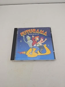 Futurama Sound Bites 1999 CD Extremely Rare! HTF OOP Fox Promotional Item - Picture 1 of 8