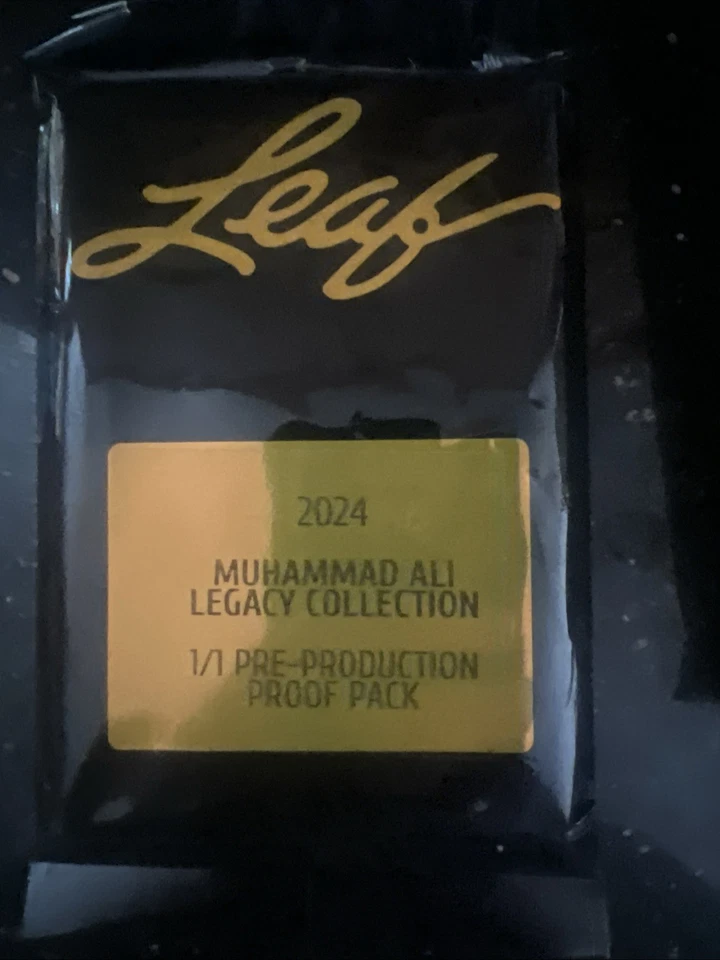 MUHAMMAD ALI 2024 Leaf Legacy Collection 1/1 Pre-Production Sealed Proof Pack - Image 1 of 1