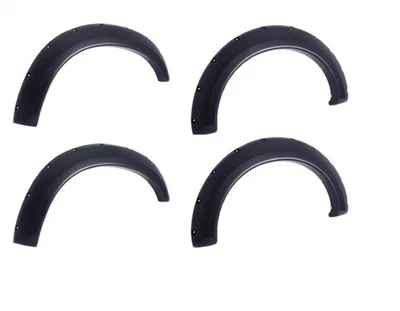 EGR 791504 Front Rear Blk BoltOn Look Fender Flares for Silverado 1500 2500 3500 - Image 1 of 4