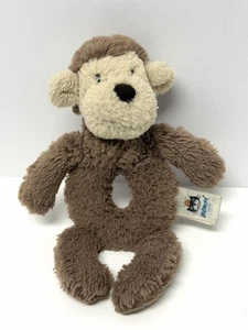 Jellycat Bashful Affe Plüsch Baby Ring Rassel Griff Geschicklichkeit London Spielzeug sauber - Bild 1 von 3