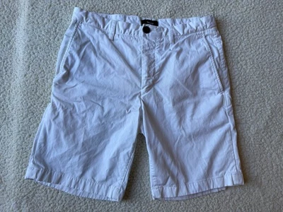 Pantalones cortos chinos Theory para hombre blancos talla 29 pulgadas 100 % algodón excelente Foto 1 de 4