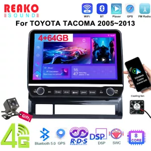 10.1'' 4+64G QLED Stereo For Toyota Tacoma 2005-2013 Car Radio 4G Lte DSP GPS BT - Picture 1 of 19