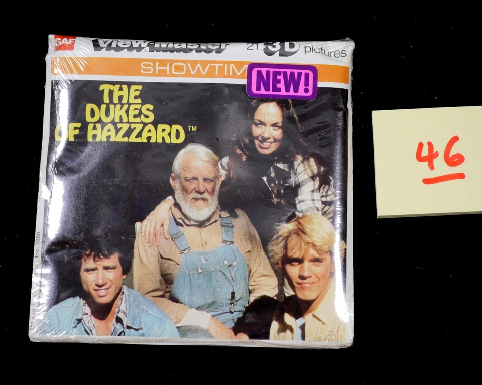 The DUKES of HAZZARD View-Master 3 Reel Packet L17 - 1980 NEW UNOPENED - Image 1 of 2