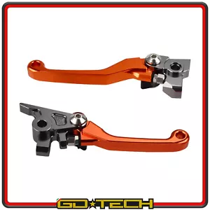 LEVE FRENO FRIZIONE ANTIROTTURA SNODATE CNC KTM EXC EXCF SX SXF XC XCF XCW XCFW - Imagen 1 de 7