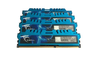 G.Skill F3-1600C9Q-32GXM | 32 GB (4x8GB) DDR3 RAM | 1600 MHz | RIPJAWS X - Bild 1 von 1