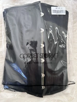 Long Line Expert Waist Training Underbust Corset Black - Image 1 of 4