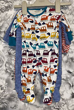 Boys Sleepsuits X3 - Up To 1 Month (10lbs) Next / TU
