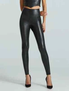 NEW Commando Black Faux Leather Legging Black Medium FREE SHIP - Picture 1 of 10