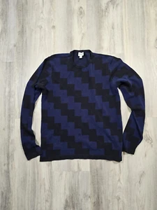 VTG Armani Collezioni Mens Long sleeve Sweater Size Medium silk blend - Picture 1 of 6