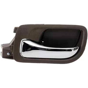 Rear Left Door Handle Fits 2003-2007 Honda Accord Sedan Brown w/ Chrome Lever - Picture 1 of 1