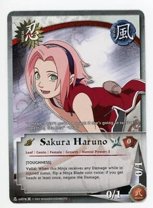 Sakura Haruno Toughness US076 Uncommon Starter Ninja Karte Naruto Chosen  - Bild 1 von 2