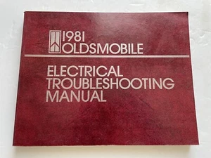 1981 Oldsmobile Electrical Troubleshooting Service Manual Repair Shop Book GM - Picture 1 of 2