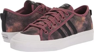 adidas Originals Men's Nizza Sneaker | Quiet Crimson/Black/White | Size: 10 M US - Picture 1 of 7