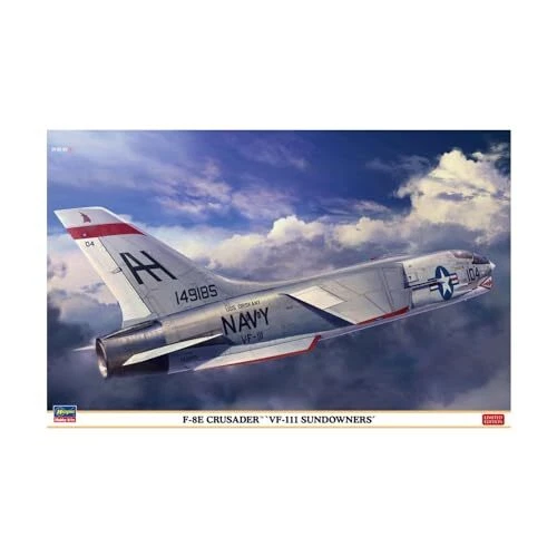 F-8E Crusader VF-111 Sundowners 1/48 - HASEGAWA 07524