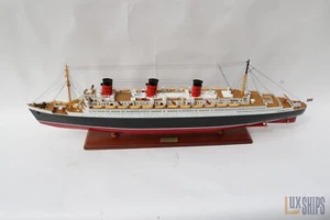 RMS Queen Mary Ship Model 40" - RMS Queen Mary Model Ship - Picture 1 of 24