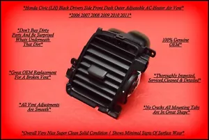 2006-2011 Honda Civic Genuine OEM Front Left Driver Side Dash AC Heater Vent - Foto 1 di 4