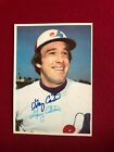 1980 Gary Carter Autographed Mm Topps Super Gray Back Card Scarce