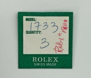 Rolex Original # 1800 Model 1733 Staffs - Picture 1 of 5