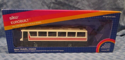SIKU # 3417, MAN Travel Coach, with Luggage, 1/55 scale, W. Germany - Image 1 of 4