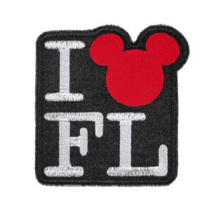 I Love Florida Mickey Mouse Ears Embroidered Sew, Iron-On Patch, Disney World - Picture 1 of 2