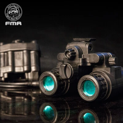 FMA Airsoft Binocular Helmet NVG PVS31  Dummy w/ Light Function Version B Army - Image 1 of 4