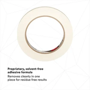 72 new Rolls 3M 201+ IW (12 mm x 55 m) General Use Masking Tape, 51115647383 - Picture 1 of 7