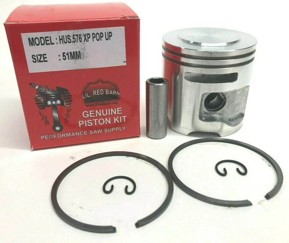 NOTE Piston clip is missing POP UP PISTON FITS HUSQVARNA 576XP 51MM KIT  G1N - Image 1 of 1
