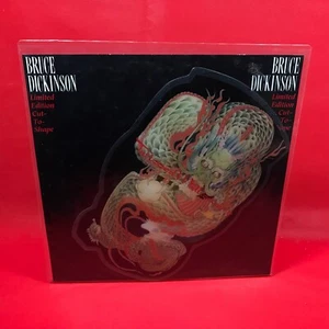 BRUCE DICKINSON Tattooed Millionaire 1990 UK shaped 7" vinyl Picture Disc single - Imagen 1 de 3