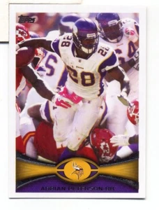 2012 Topps #200 Adrian Peterson VIKINGS - Picture 1 of 2