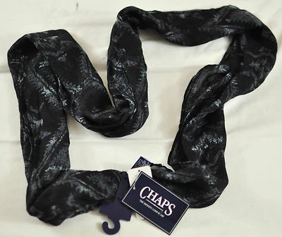 Mujer Chaps Infinity Loop Bufanda Negro Con Estampado Acrílico Precio de venta sugerido por el fabricante $38 Foto 1 de 4