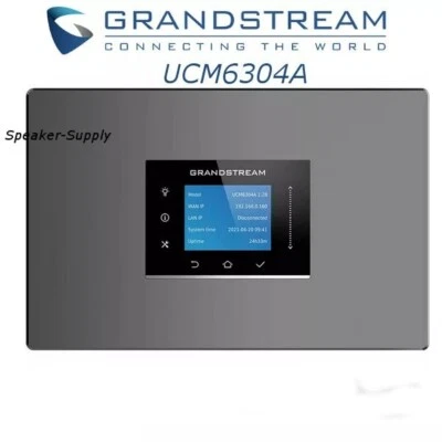  -- AUDIO ONLY -- Grandstream UCM6304A IP PBX 4FXO 4FXS Appliance 1000 Users - Image 1 of 2