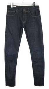 BEN SHERMAN The Dingley Skinny Leg Jeans Men's W31/L34 Dark Blue Denim Zip Fly - Picture 1 of 8
