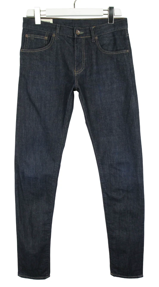 Ben Sherman The Dingley Skinny Leg Vaqueros Hombres W31/L34 Azul Oscuro Zip Fly - Imagen 1 de 4