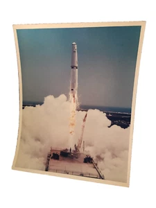 Douglas Aircraft Original Kodak Concept Photo Delta Rocket Launch  RRP389 - Picture 1 of 9