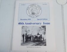 NJ Antique Automobile Club of America 40th anniversary booklet December , 1991