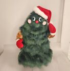 2003 18" Rock-A-Long Oh Christmas Tree Animated Singing Dancing - Tested/Works!